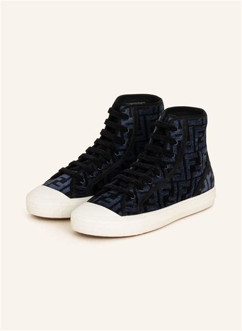 fake fendi tennis shoes|fendi high top sneakers women's.